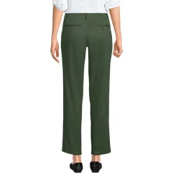 7/8-Chinos mit geradem Bein Mid Waist für Damen in Petite-Größe
