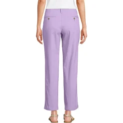 7/8-Chinos mit geradem Bein Mid Waist für Damen in Petite-Größe