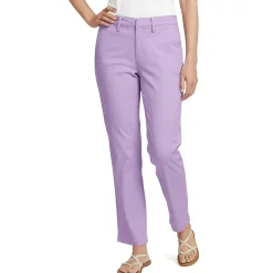 7/8-Chinos mit geradem Bein Mid Waist für Damen in Petite-Größe