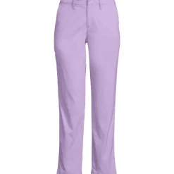 7/8-Chinos mit geradem Bein Mid Waist für Damen in Petite-Größe