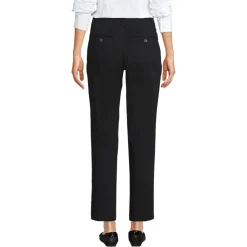7/8-Chinos mit geradem Bein Mid Waist für Damen in Petite-Größe