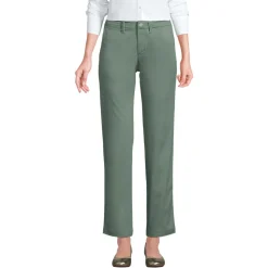 7/8-Chinos mit geradem Bein Mid Waist für Damen in Petite-Größe