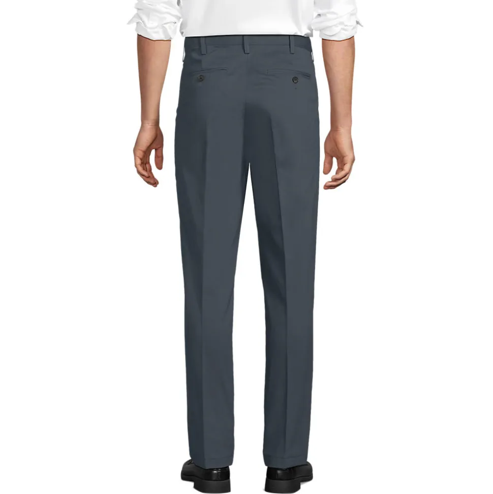 CLASSIC COMFORT. Bügelleichte Chino mit Bundfalten für Herren