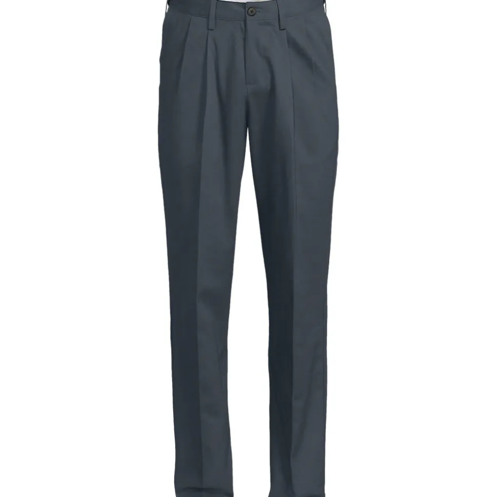 CLASSIC COMFORT. Bügelleichte Chino mit Bundfalten für Herren
