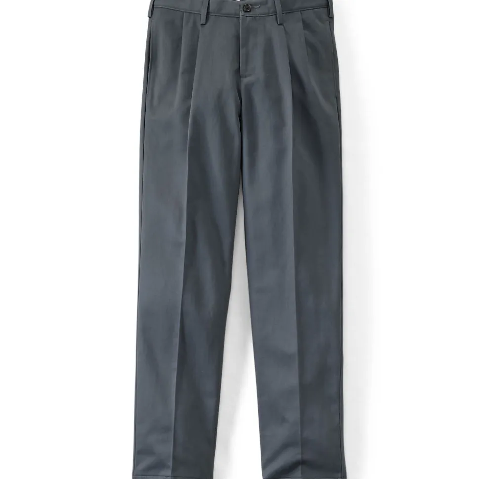 CLASSIC COMFORT. Bügelleichte Chino mit Bundfalten für Herren