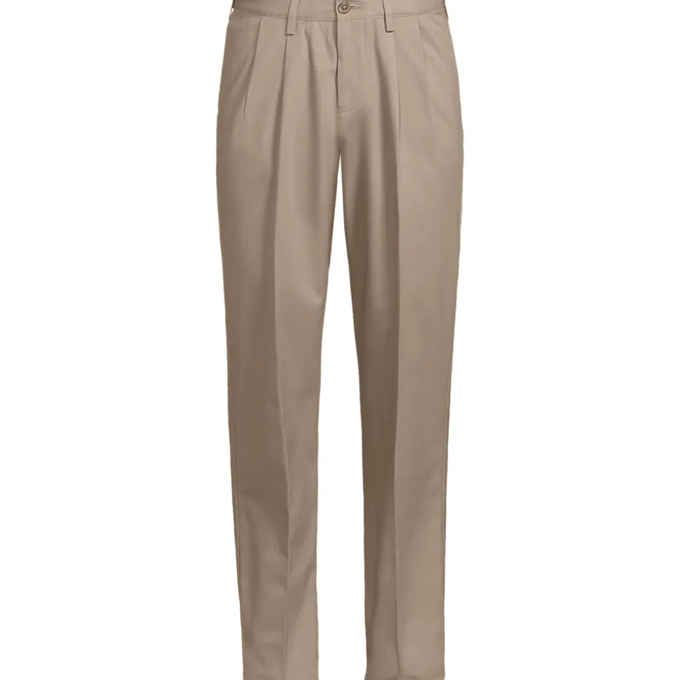 CLASSIC COMFORT. Bügelleichte Chino mit Bundfalten für Herren