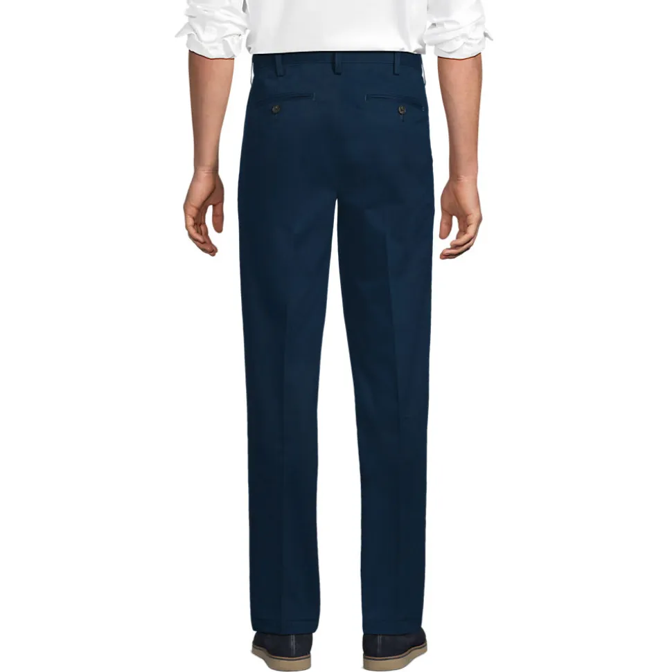 CLASSIC COMFORT. Bügelleichte Chino mit Bundfalten für Herren