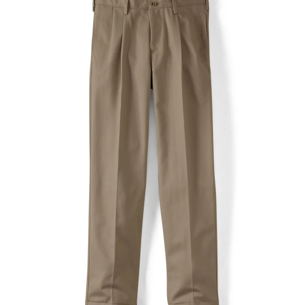 CLASSIC COMFORT. Bügelleichte Chino mit Bundfalten für Herren