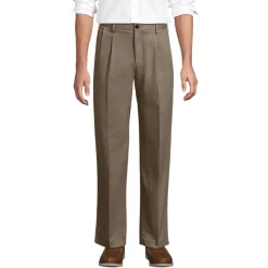 CLASSIC COMFORT. Bügelleichte Chino mit Bundfalten für Herren