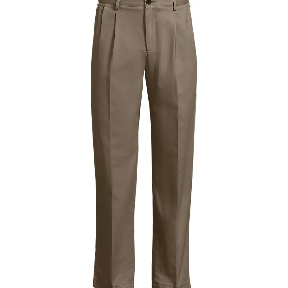 CLASSIC COMFORT. Bügelleichte Chino mit Bundfalten für Herren