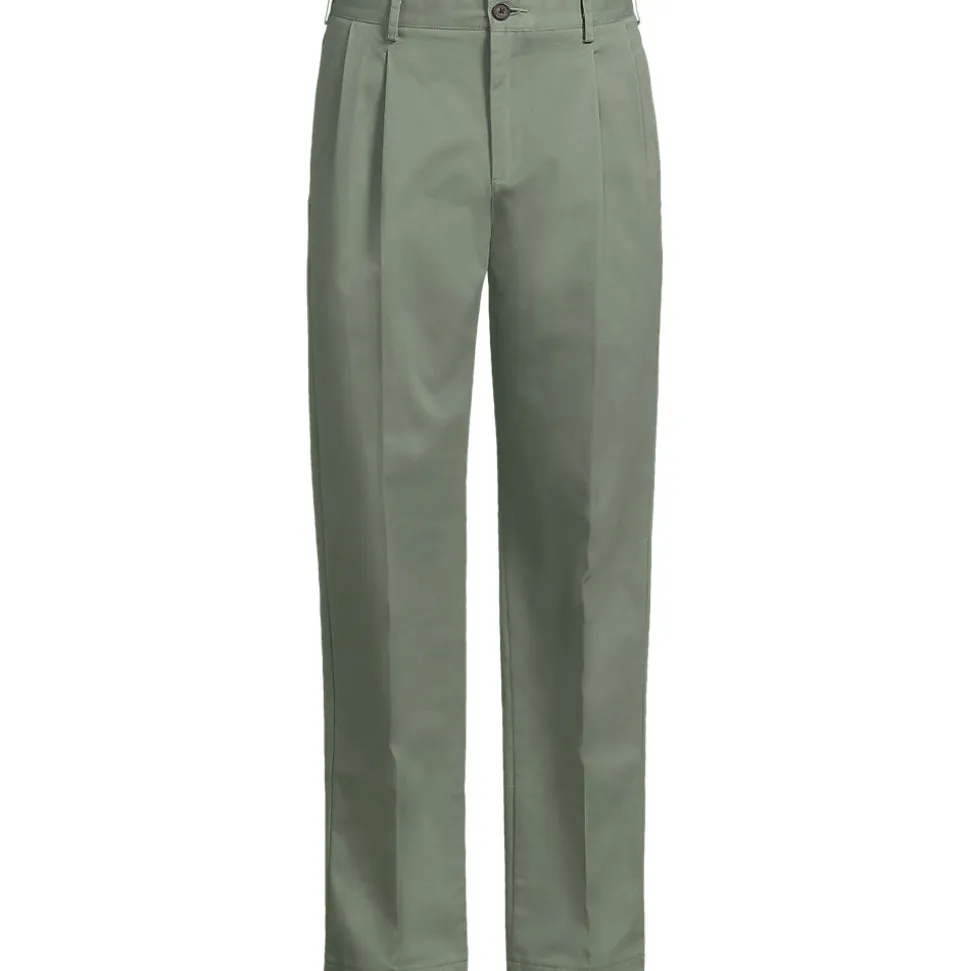 CLASSIC COMFORT. Bügelleichte Chino mit Bundfalten für Herren