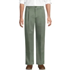 CLASSIC COMFORT. Bügelleichte Chino mit Bundfalten für Herren