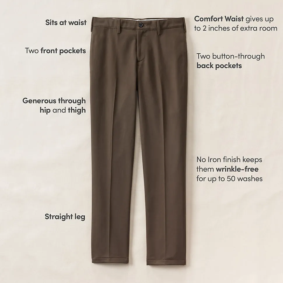 CLASSIC COMFORT. Bügelleichte Chino für Herren