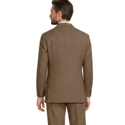 Classic Fit Blazer aus Leinenmix für Herren