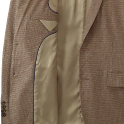 Classic Fit Blazer aus Leinenmix für Herren