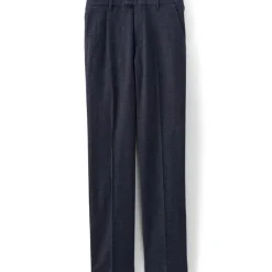 Classic Fit Business-Hose aus Leinenmix für Herren
