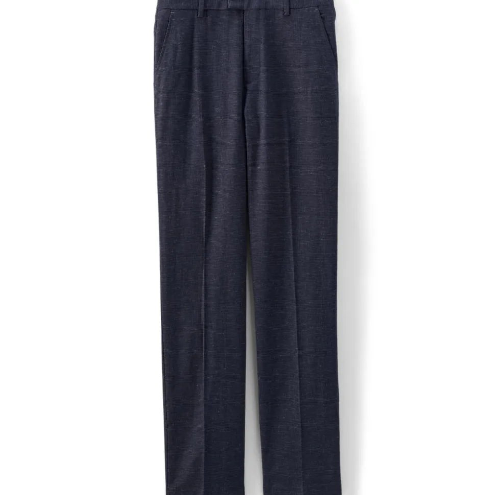 Classic Fit Business-Hose aus Leinenmix für Herren