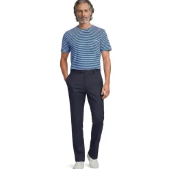 Classic Fit Business-Hose aus Leinenmix für Herren
