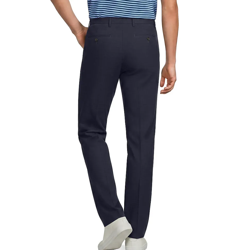 Classic Fit Business-Hose aus Leinenmix für Herren