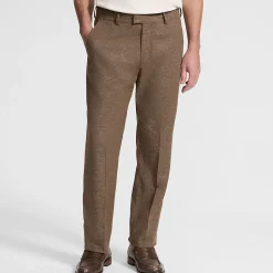 Classic Fit Business-Hose aus Leinenmix für Herren