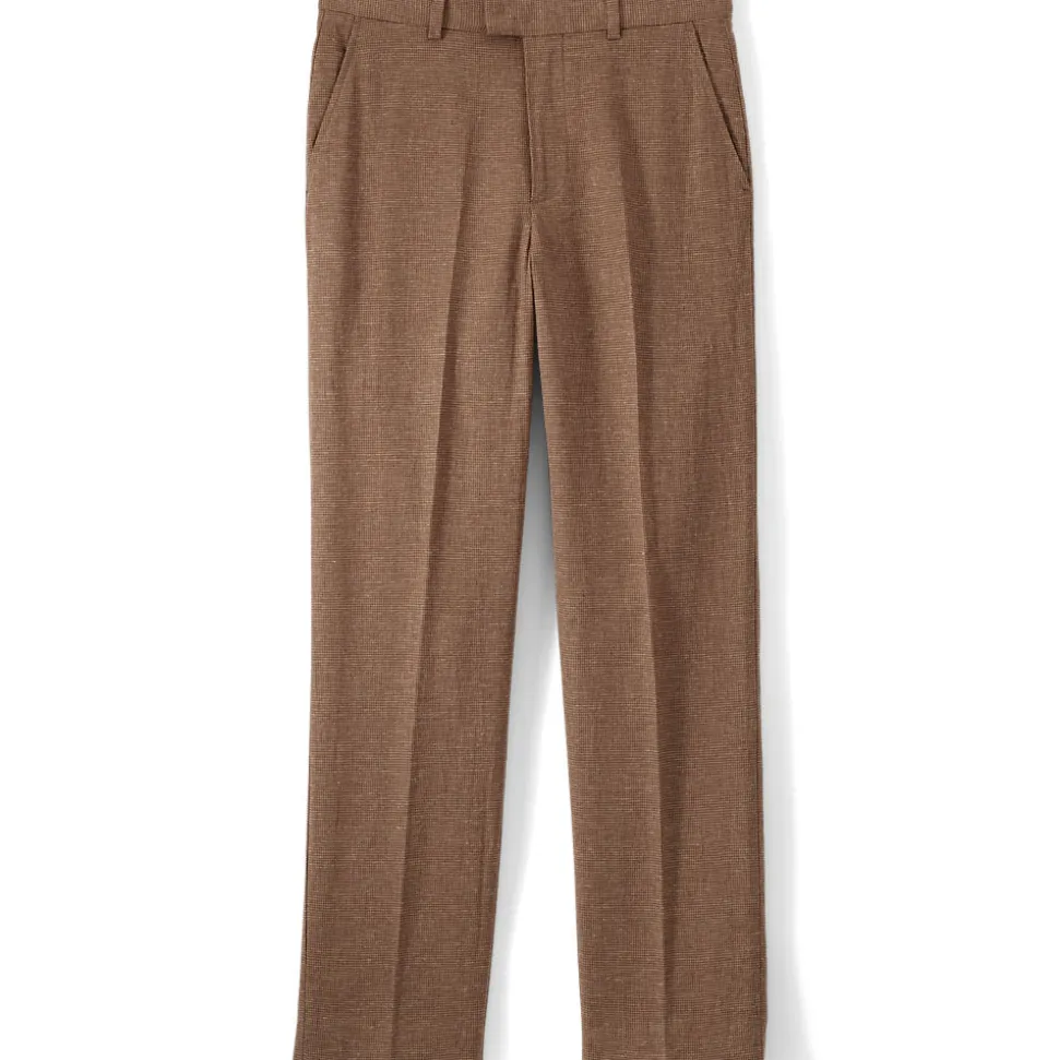 Classic Fit Business-Hose aus Leinenmix für Herren