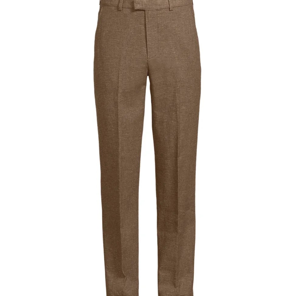 Classic Fit Business-Hose aus Leinenmix für Herren