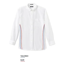 CLASSIC FIT. Buttondown-Kragen. Gemustertes Oxfordhemd