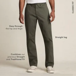 Classic Fit Chinohose TRAVEL für Herren