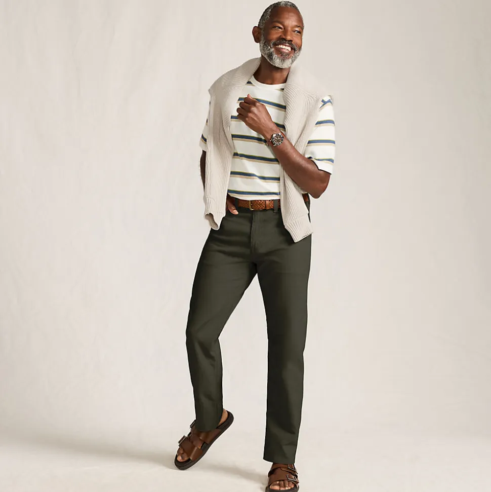 Classic Fit Cordhose für Herren
