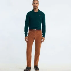 Classic Fit Cordhose mit Komfortbund für Herren