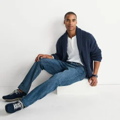 Classic Fit Denim-Jeans mit Stretch