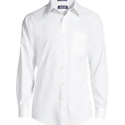 CLASSIC FIT. Klassik-Kragen. Bügelleichtes Pinpointhemd