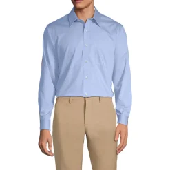 CLASSIC FIT. Klassik-Kragen. Bügelleichtes Pinpointhemd