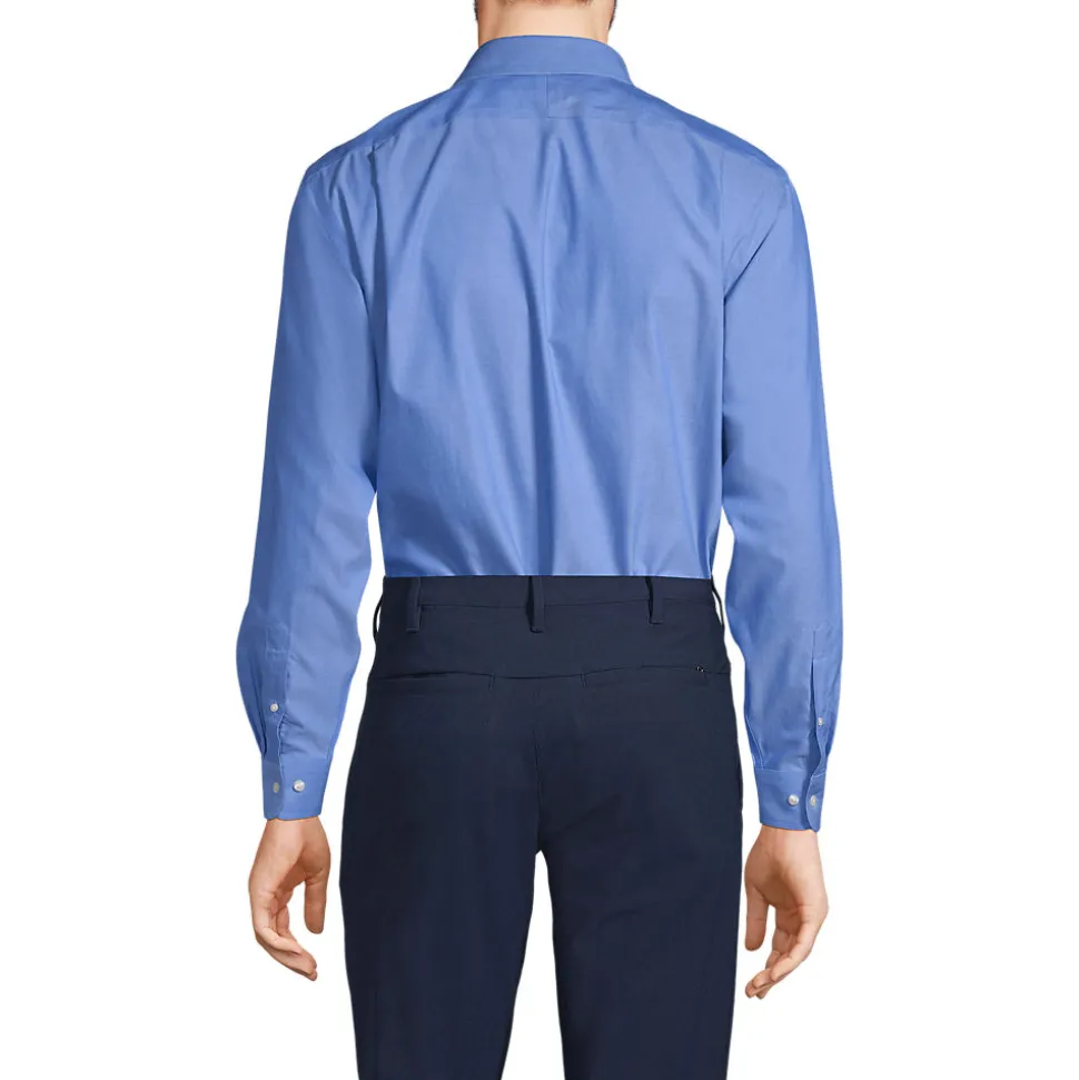 CLASSIC FIT. Klassik-Kragen. Bügelleichtes Pinpointhemd
