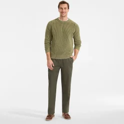 Classic Fit Leichte Schlupfbund-Hose für Herren
