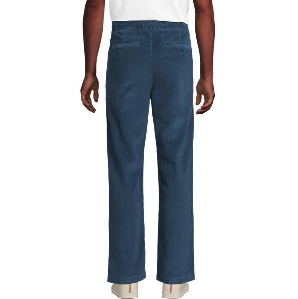 Classic Fit Schlupfbund-Feincordhose für Herren