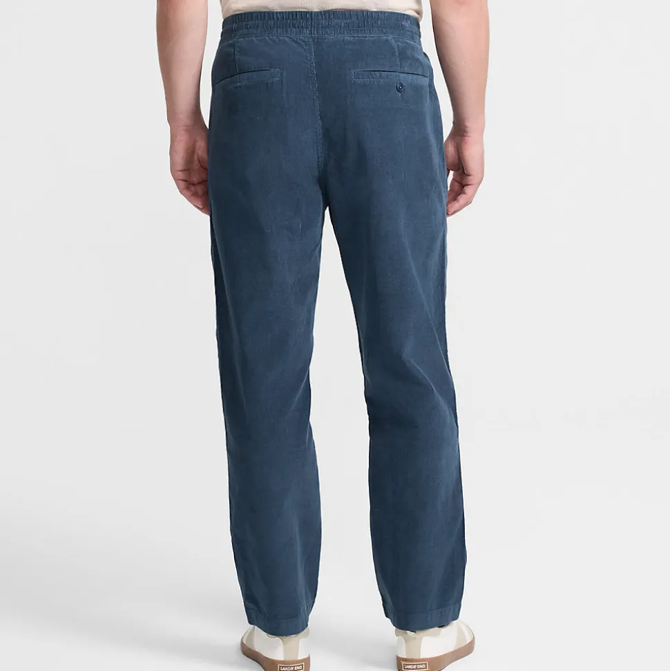 Classic Fit Schlupfbund-Feincordhose für Herren