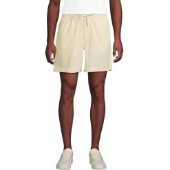 Classic Fit Seersucker-Shorts mit Dehnbund für Herren