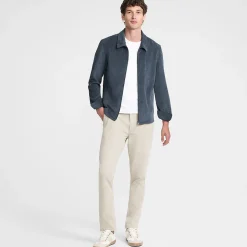 Cord-Hemdjacke für Herren