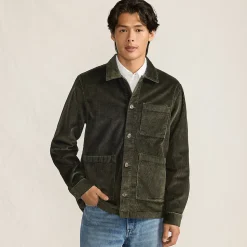 Cord-Jacke im Worker-Stil für Herren
