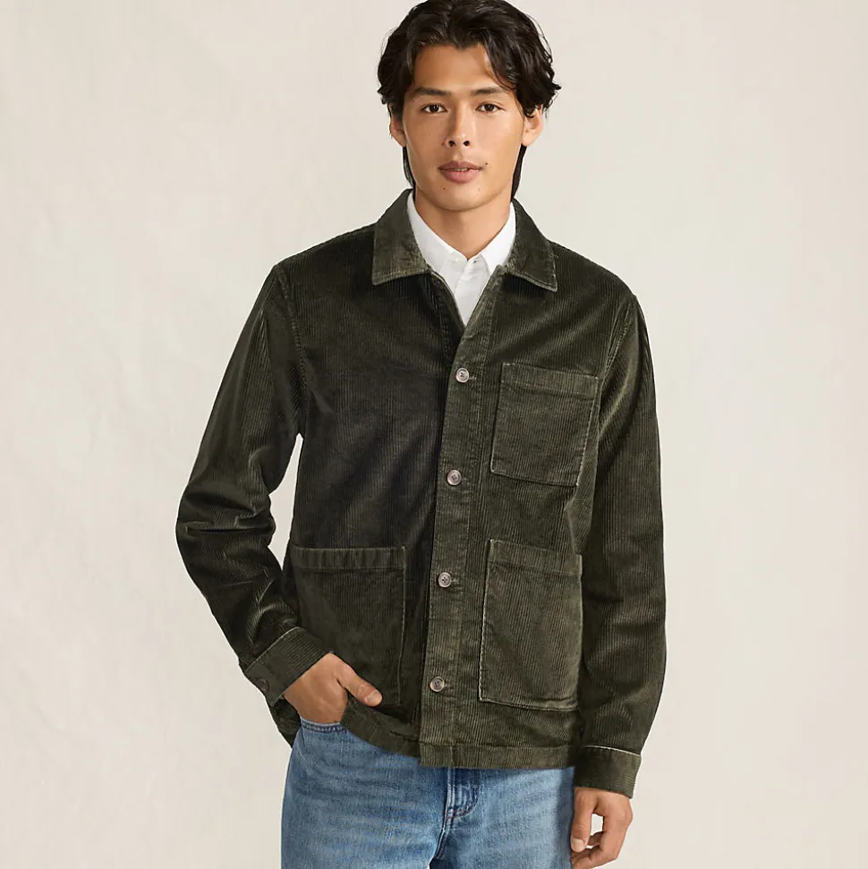 Cord-Jacke im Worker-Stil für Herren