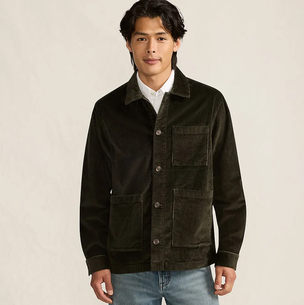 Cord-Jacke im Worker-Stil für Herren