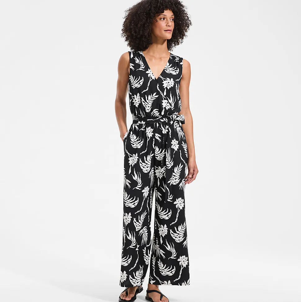 Creaseless 7/8-Jumpsuit für Damen