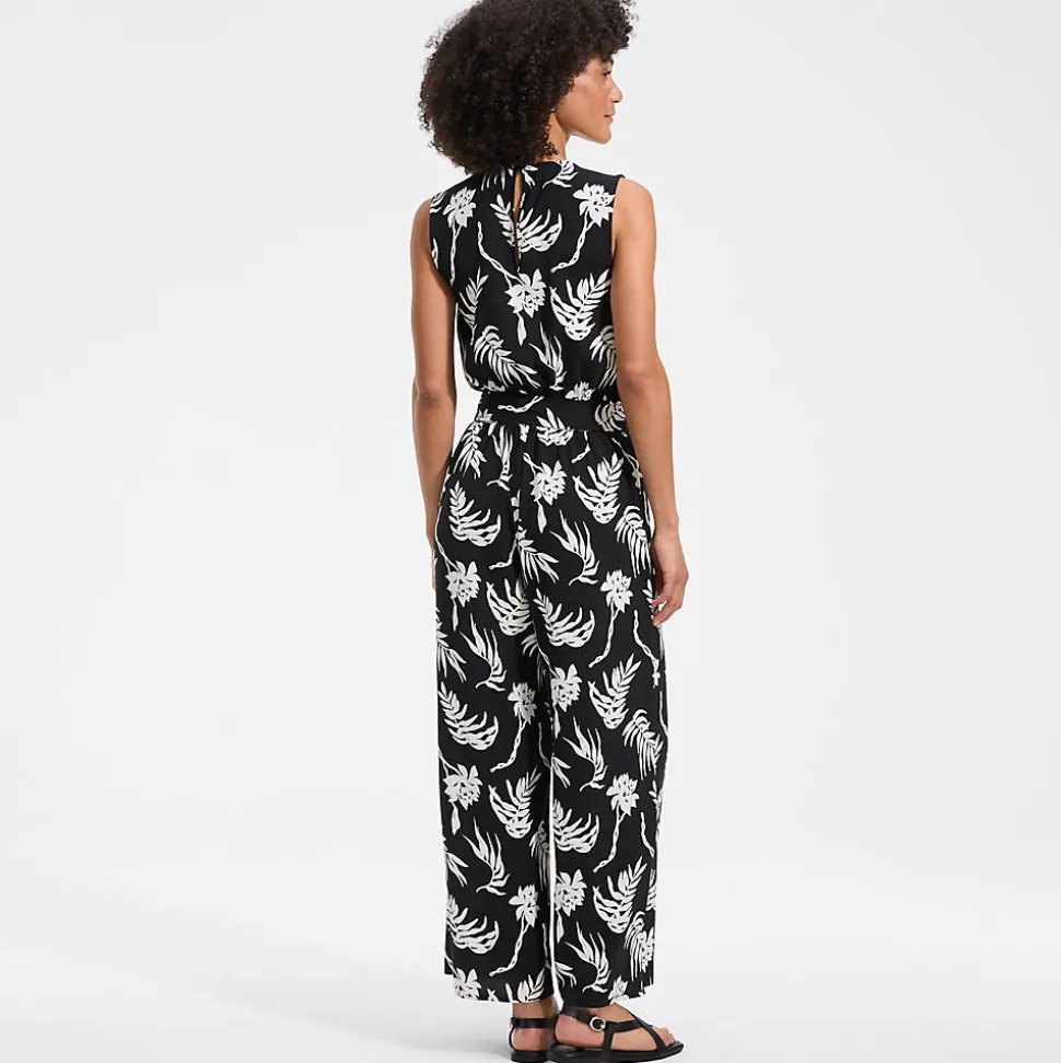 Creaseless 7/8-Jumpsuit für Damen