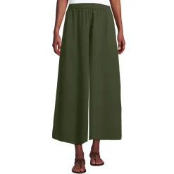 Creaseless 7/8-Palazzohose für Damen