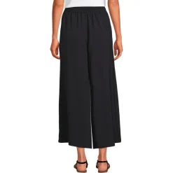 Creaseless 7/8-Palazzohose für Damen