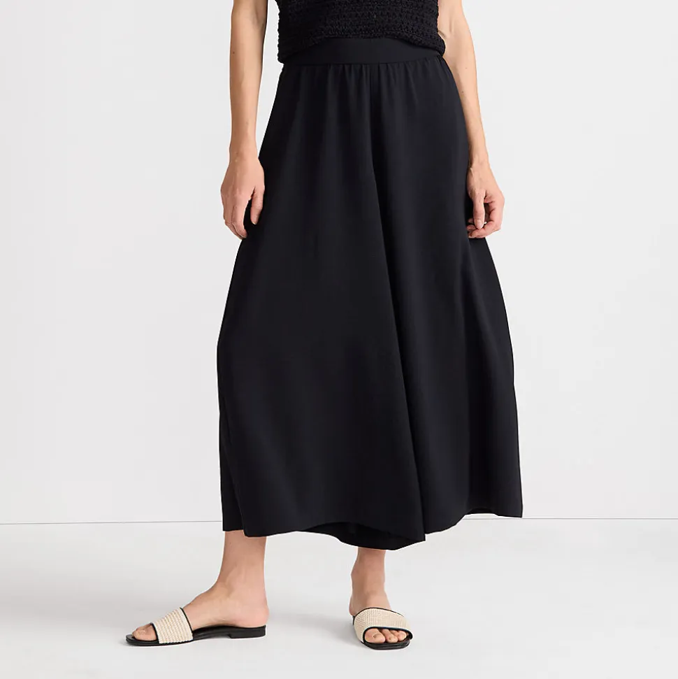 Creaseless 7/8-Palazzohose für Damen