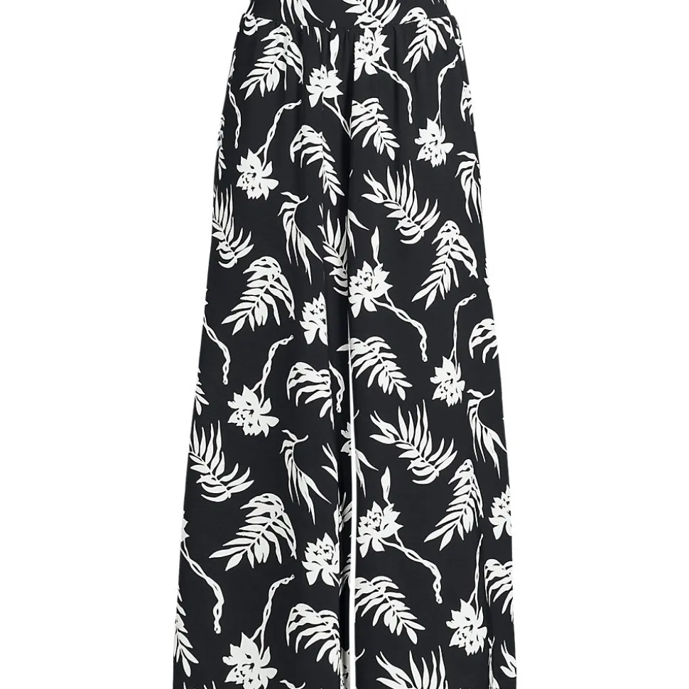 Creaseless 7/8-Palazzohose für Damen