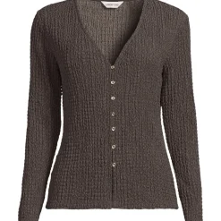 Crinkle-Cardigan für Damen