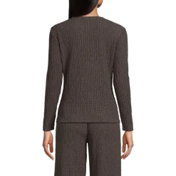 Crinkle-Cardigan für Damen
